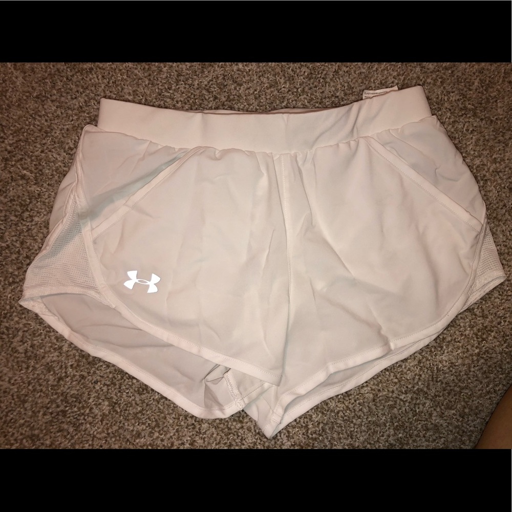 Under armour white shorts